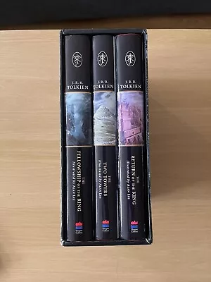 Stunning Hardcover Lord Of The Rings Books Box Set Illustrated • £80