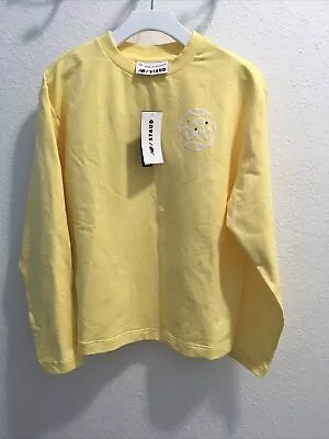 $59.99 • Buy New Balance X STAUD Women's Canary Yellow Sweatshirt Sz Xs (nwt)