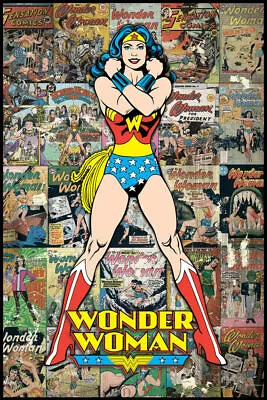 365736 Wonder Woman Superhero Film Diana Prince Art Decor Print Poster AU • $29.65