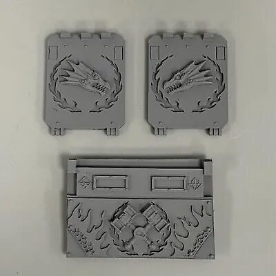 Forge World Salamander Rhino Doors Emblems Symbols Warhammer 40k Resin 40k • $85.02