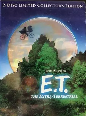 ET The Extra Terrestrial (DVD) (2-Disc Limited Collector's Edition) (VG) (W/Case • $4.97