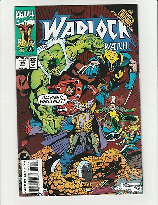 Warlock And The Infinity Watch #19 Infinity Crusade (Marvel Comics 1993) VF+ 8.5 • $11.73