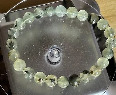 PREHNITE  BRACELET -natural-crystal • £6.50