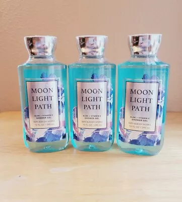 Bath & And Body Works Moonlight Path - 3 Pc Shower Gel • $34.50