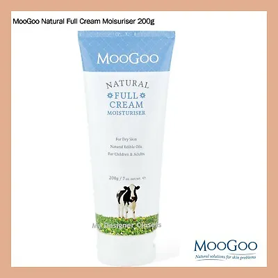 $33.99 • Buy **SALE** MooGoo Eczema & Psoriasis Cream With Marshmallow & Elderberry 200g