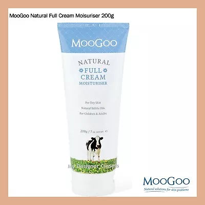 $33.99 • Buy **SALE** MooGoo Eczema & Psoriasis Cream With Marshmallow & Elderberry 200g