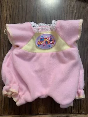 Magic Nursery Doll Pink Romper Only • $5