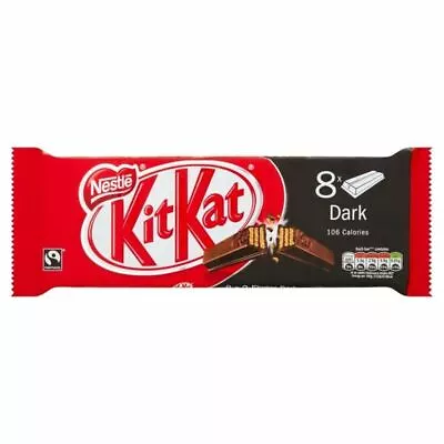 Kit Kat Dark 8 Pack 165.6g (Pack Of 6) • £26.29