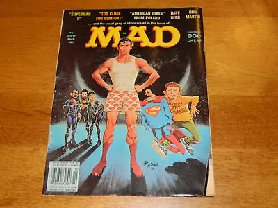 October 1981 MAD Magazine Issue No 226 Superman Parody • $4.99