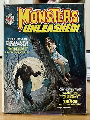 Monsters Unleashed #1 1st Appearance Solomon Kane (Marvel Comics 1973) • $49.99