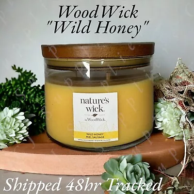 Natures Wick By WoodWick   284g & 433g Candles (Shipped 48hr Tracked) • £12.99