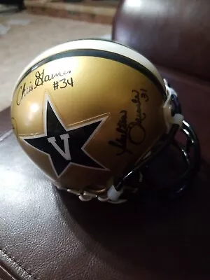 VANDERBILT COMMODORES Legends Signed Autographed Mini Helmet COA 5 DIFF STARS • $129.99