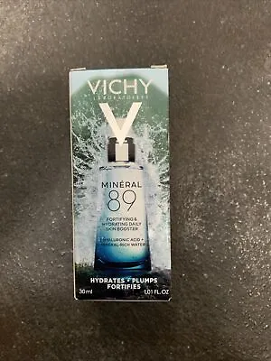 Vichy Mineral 89 Hyaluronic Acid Fortifying And Plumping Booster 1.01 Oz #516 • $15.90