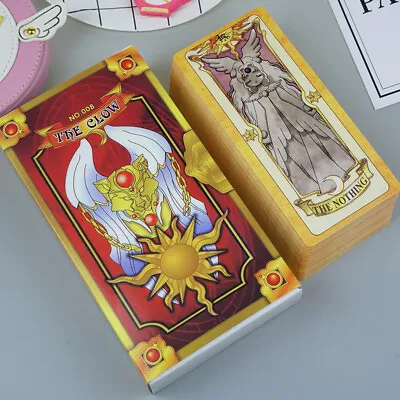 Cardcaptor Sakura Clow Cards Anime Cosplay Fortune Tarot Card Captor Full Set 56 • $14.39