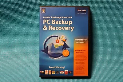 Acronis True Image Home 2010 • $15