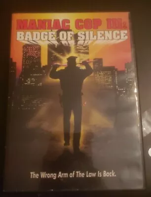 Maniac Cop III: Badge Of Silence (1993) [1 Disc DVD]  • $36