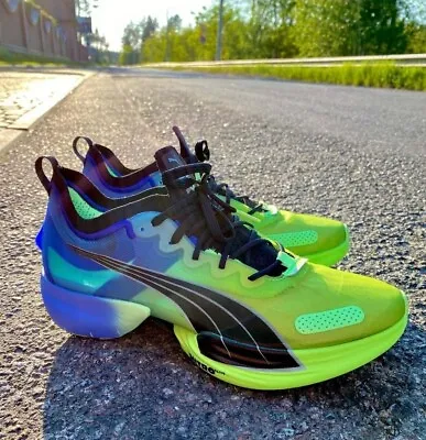 Puma Fast R Nitro Elite Elektrocharged Running Shoe's Carbon Men's Size 10 • $104