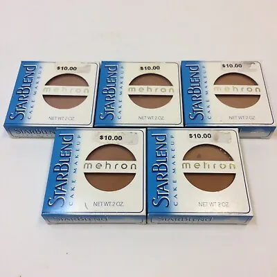 Lot Of 5‼ Mehron Star Blend Cake Makeup Shade RICH TOPAZ Brown Tan 30 •FREE S/H‼ • $19.95