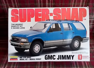 Lindberg GMC Jimmy Super Snap Model Kit • $22.95