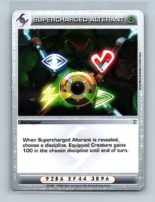 Chaotic TCG - Supercharged Alterant - 1st Ed -  Zenith Of The Hive • $0.99