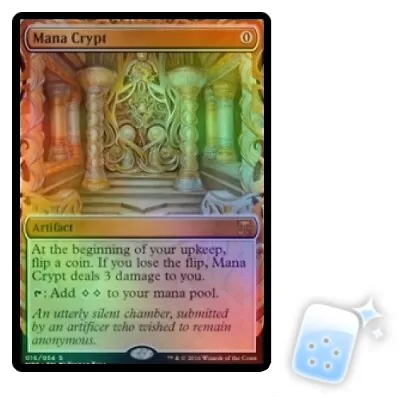 FOIL MANA CRYPT Masterpiece Series: Kaladesh Inventions Magic MTG MINT CARD • $989.99