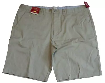 Merona Shorts Mens Size 42 Tan Flat Front Pockets 100% Cotton NWT New With Tags • $9.99