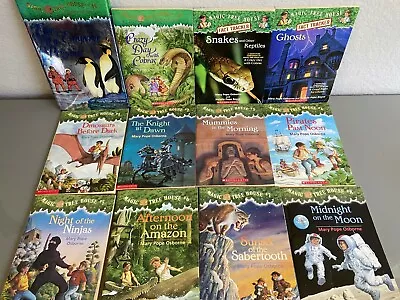 Magic Tree House Books Lot Of 12 By M Osborne 1-84045 2 Fast Trackers  • $15