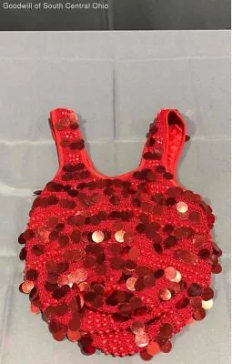 Vintage Red Sequined Purse • $6.99