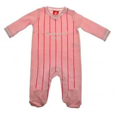 £12.99 • Buy Liverpool FC Baby Kit Pink Sleepsuit All In One Baby Grow Playsui LFC Official