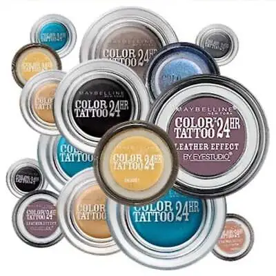 Maybelline Color Tattoo 24 Hour Cream Eyeshadow - Choose Your Shade • £5.99