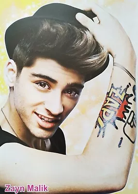 ZAYN MALIK - A4 Poster (21 X 28 Cm) - One Direction Clippings Fan Sammlung NEU • £4.62