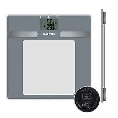 Salter Digital Bathroom Scale Dashboard Fitness Analyser (Open Box) • £14.99