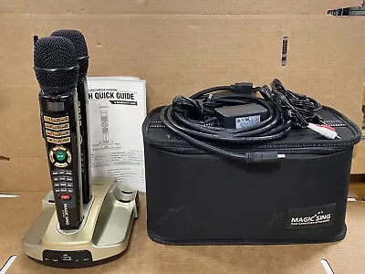 Magic Sing Et23kh Karaoke System W/ 2 Wireless Microphone- Not Working. • $225