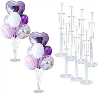 £4.99 • Buy Table Balloon Stand Kit Arch Birthday Party Wedding Decorations Event With Base