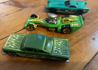 Hot Wheels Toy Car Lot Mattel Racing The Govner '59 Bel Air Green Lot Die-cast  • $15