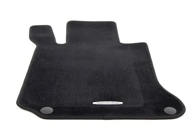 Mercedes-Benz W204 C-Class Sedan Genuine Black Carpet Floor Mat Set NEW 2008-14 • $159.99