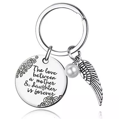 Mom Gifts From Daughter - The Love Between A Mother & Daughter Is Forever Key... • $17.14