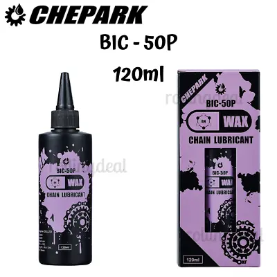 (120ml) Chepark BIC-50P Bike Wax Chain Lubricant Lube For MTB & Road Bike New • $12.72