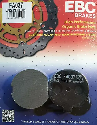 FA037 EBC Brake Pads (Rear) For Kawasaki Z650 C1-C2 Z750 B1-B2/D1 Twin 76-78 • £25.76