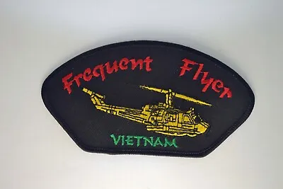 FREQUENT FLYER   VIETNAM VETERAN Iron/Sew On Patch HAT JACKET VEST • $9.89