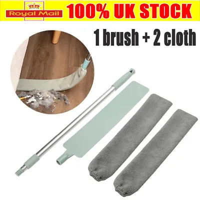 £9.99 • Buy Dust Brush Long Handle Mop Telescopic Microfibre Gap Duster Sweeping Brush
