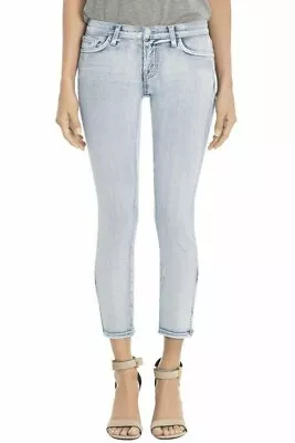 J BRAND 835 Low Rise Skinny Capri Ankle Zip Jeans 27 4 Afterlife Acid Wash • $19.99