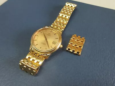 Omega De Ville Prestige  Automatic Chronometer 18k Yellow Gold NR • $9500