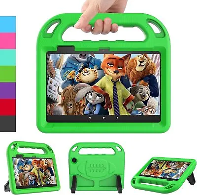 Tablet Case Onn Surf Case Screen Protector 7 Inch Crystal Clear For Kids Green • $17.30