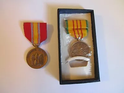 Vietnam War Era 1967 Full Size Medals National Defense Vietnam Campaign • $20