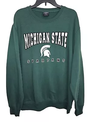 Colosseum Michigan State Spartans Long Sleeve Pullover Sweater Men's Size XL • $27.99