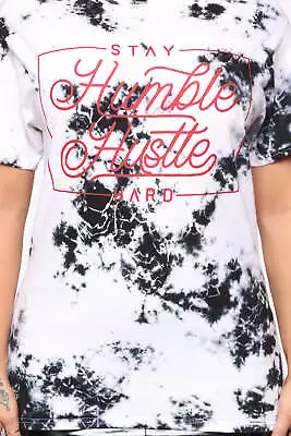 Stay Humble And Hustle Tie Dye Tee Shirt New • $16.99