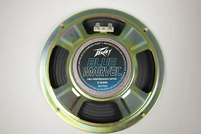 Peavey 8  Blue Marvel Speaker 8 Ohms Musical Instrument Speaker 70777222 • $24.99