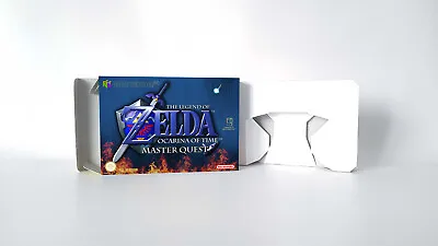 The Legend Of Zelda Ocarina Of Time Master Quest PAL Box & Tray Nintendo 64 N64 • £10.49