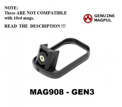 Magpul GL Enhanced MagWell For Glock 17 - Choose MAG932 OR MAG908 - Gen3 OR Gen4 • $24.82